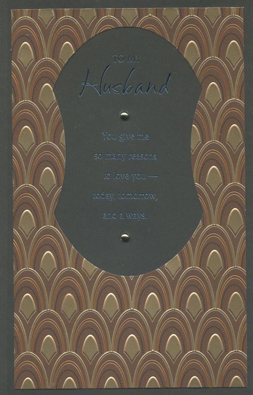 Husband Birthday Card