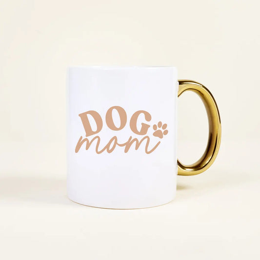 11 oz Cozy Cute Ceramic Mug–Dog Mom