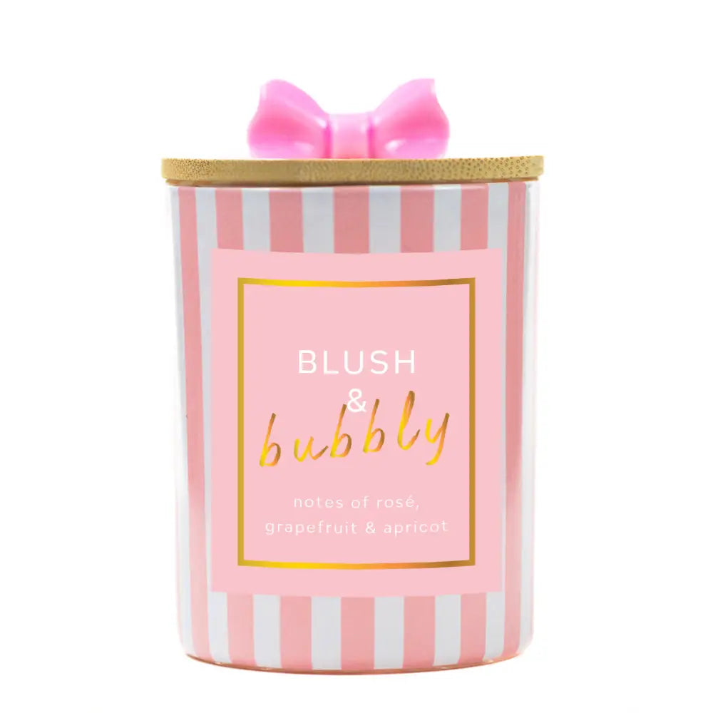 Blush and Bubbly Candle