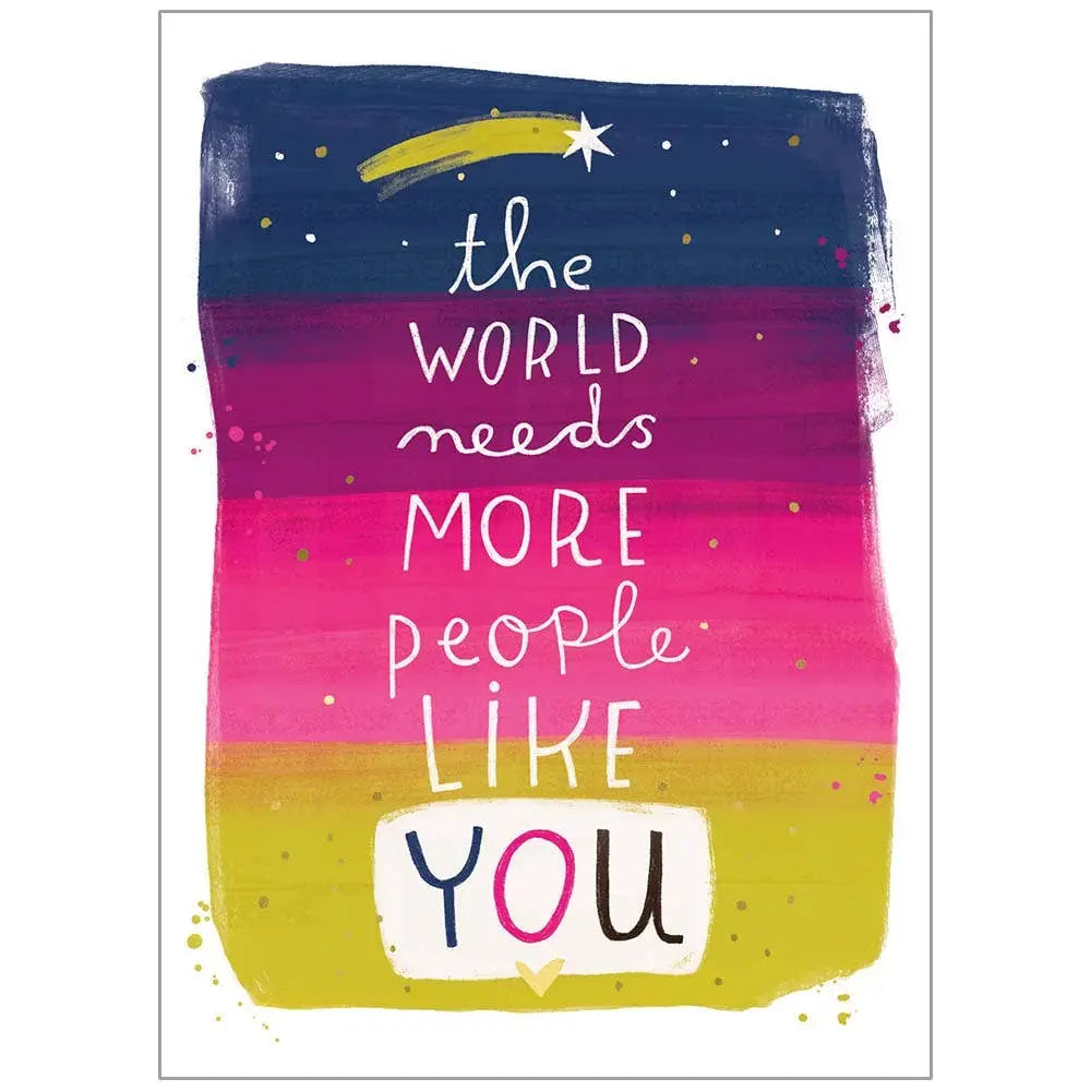 More People Like You - Faith Thank You Help Card