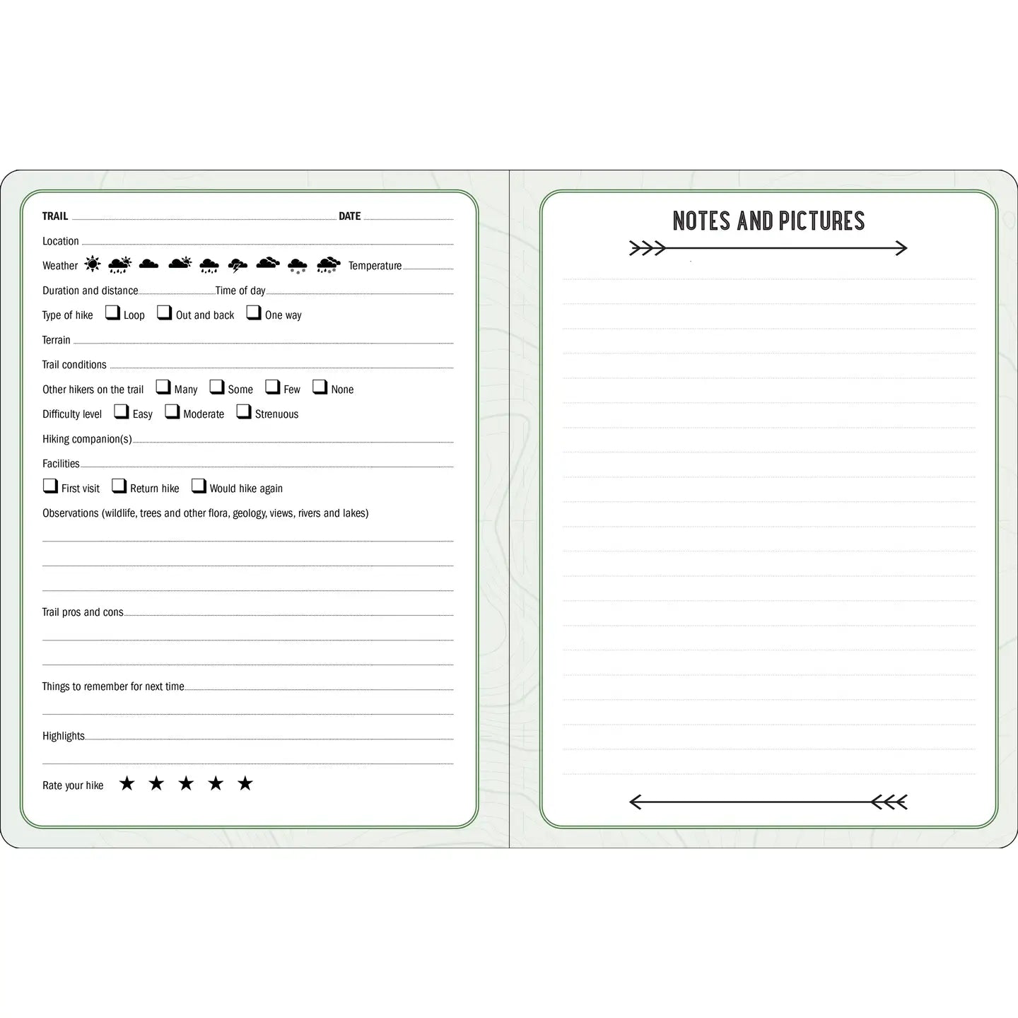 Hiking Logbook