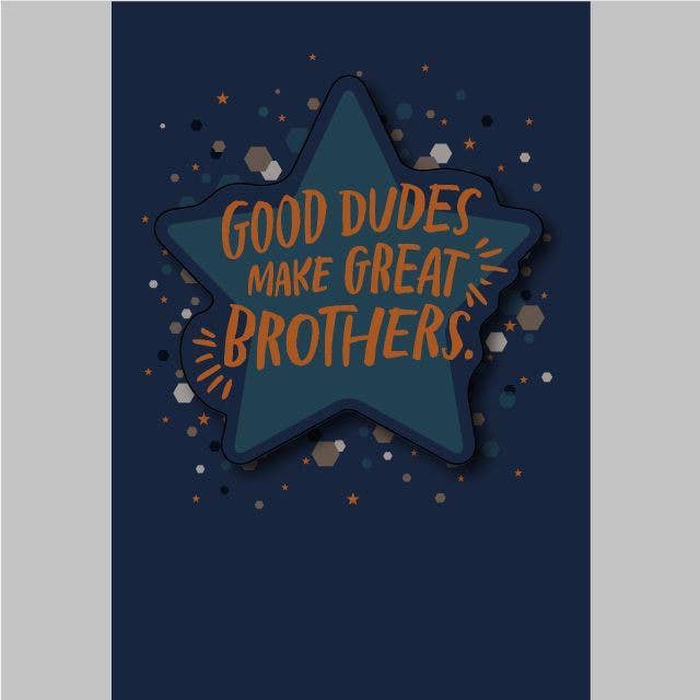 Brother Birthday Card