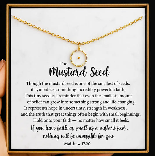 Mustard Seed Faith Necklace