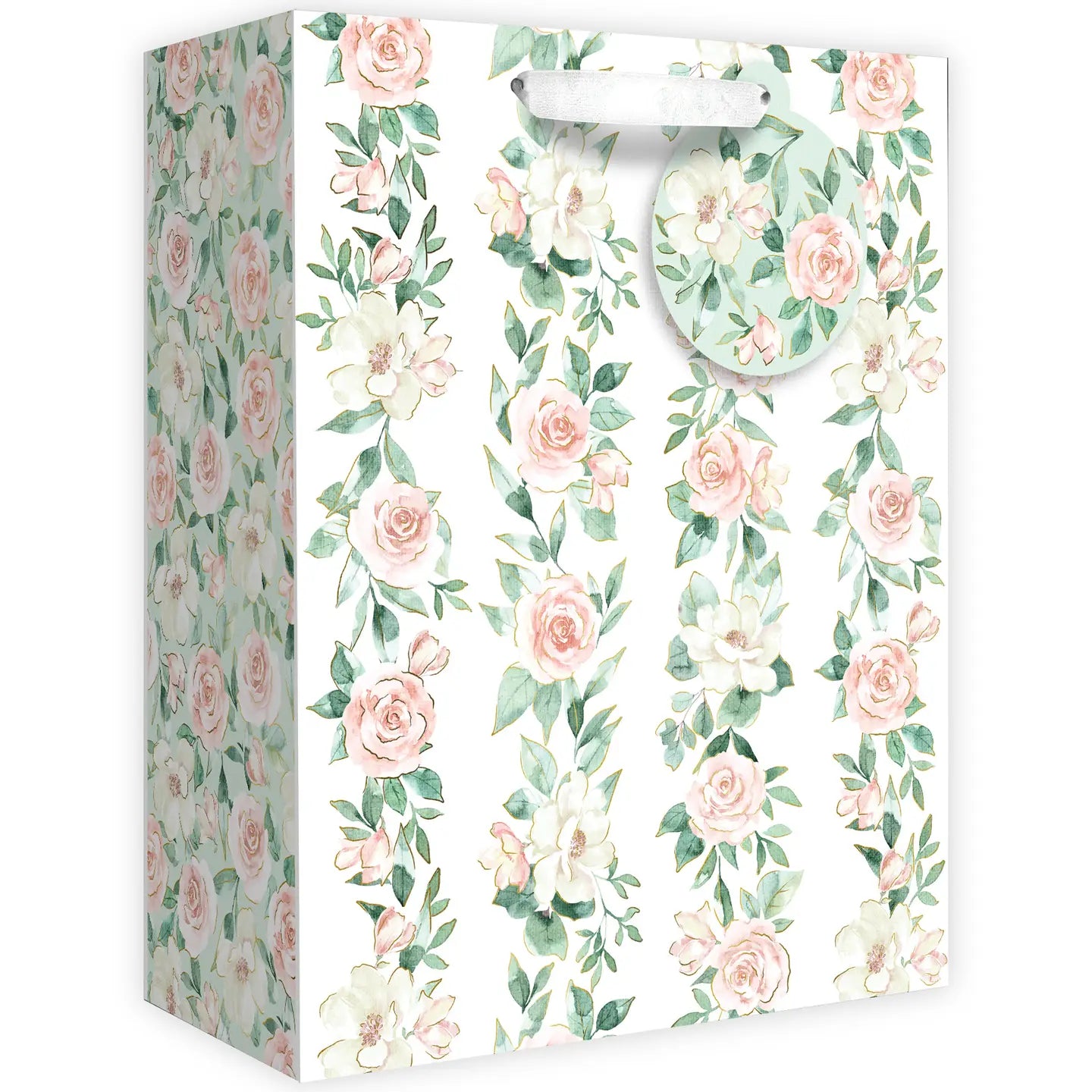 Pink Roses Gift Wrap Collection