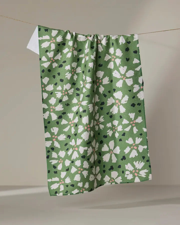 Spring Design Geometry Towels