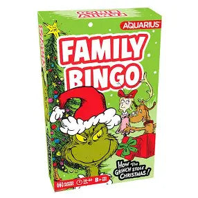 Grinch Family Bingo Game