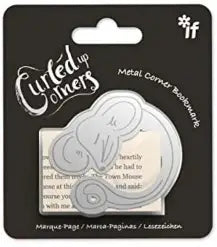 Curled Up Corners - Metal Corner Bookmark