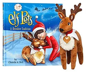 Elf on the Shelf Pet Reindeer with Book