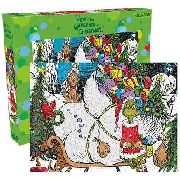 How the Grinch Stole Christmas 500 Piece Puzzle