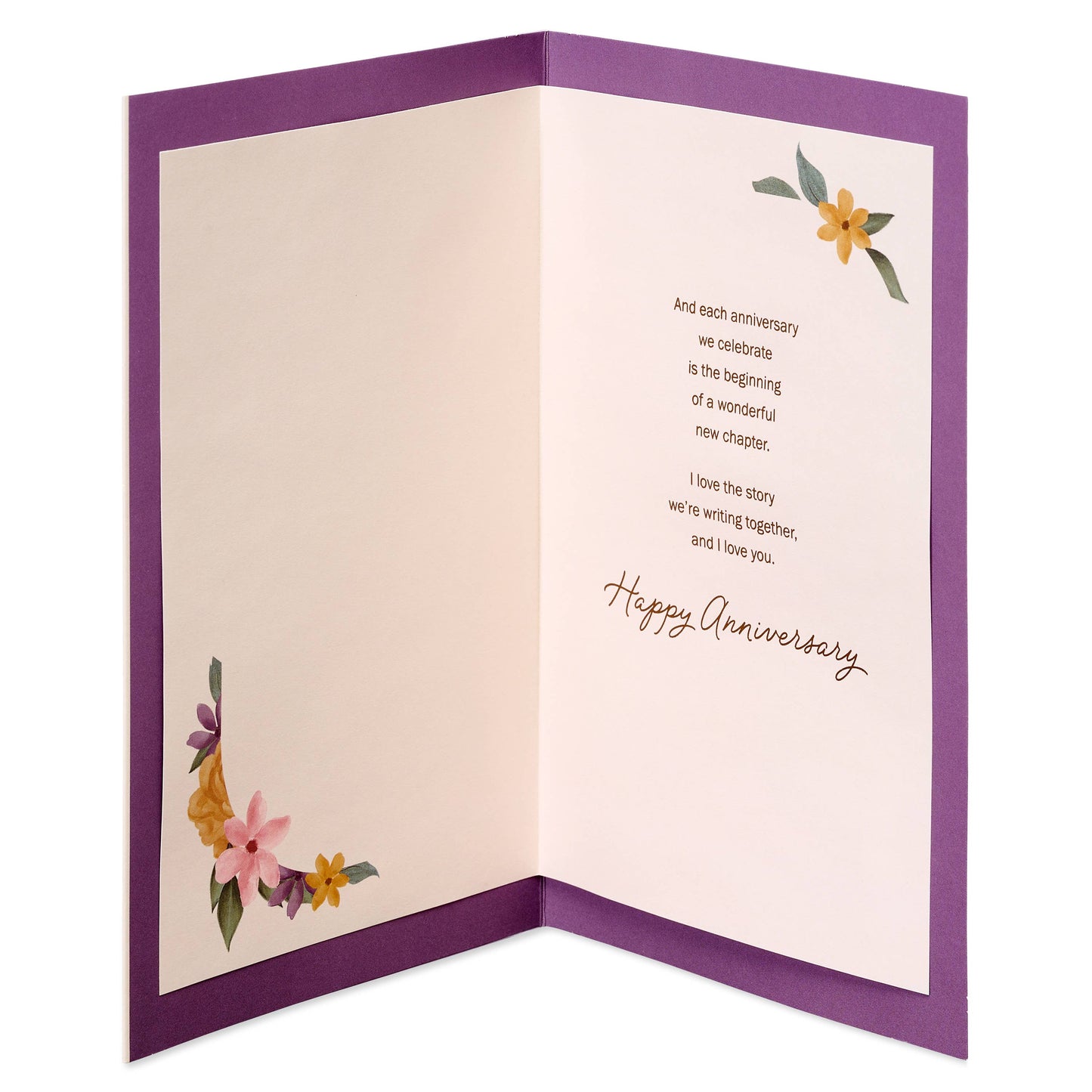 Anniversary Card for Wife (Our Love Story)