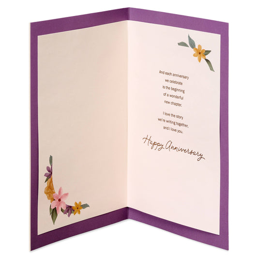 Anniversary Card for Wife (Our Love Story)