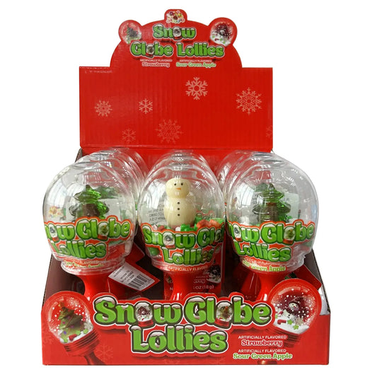 Winter/Holiday Snow Globe Lollies
