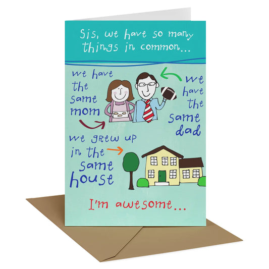 Sister Birthday Card
