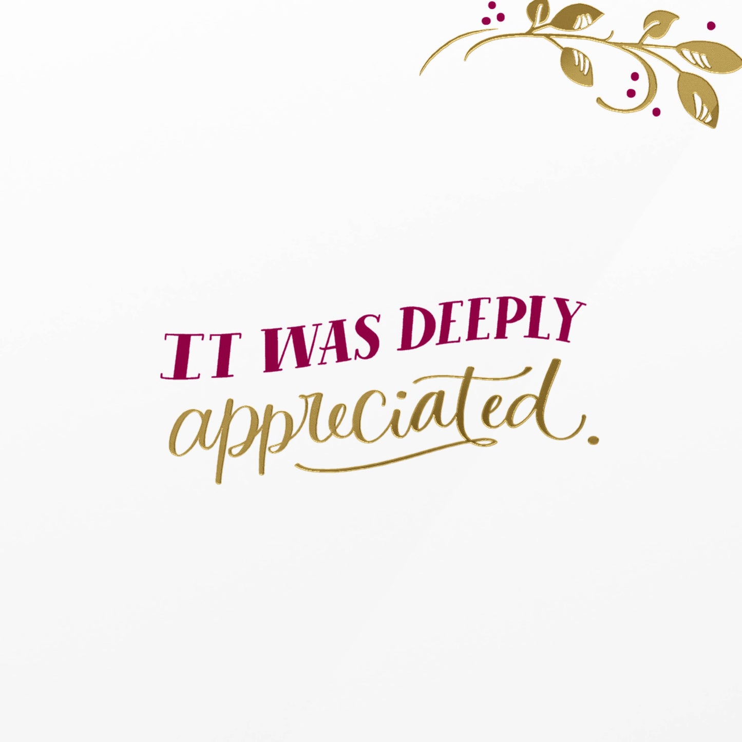 Thank You Card