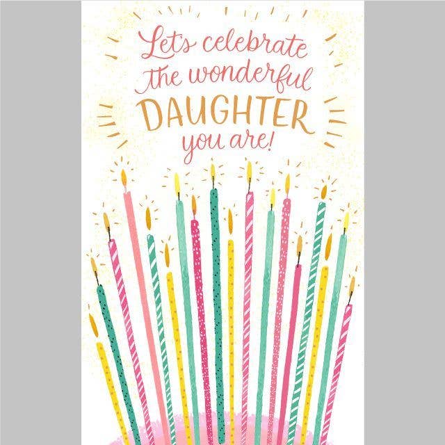 Daughter Birthday Card