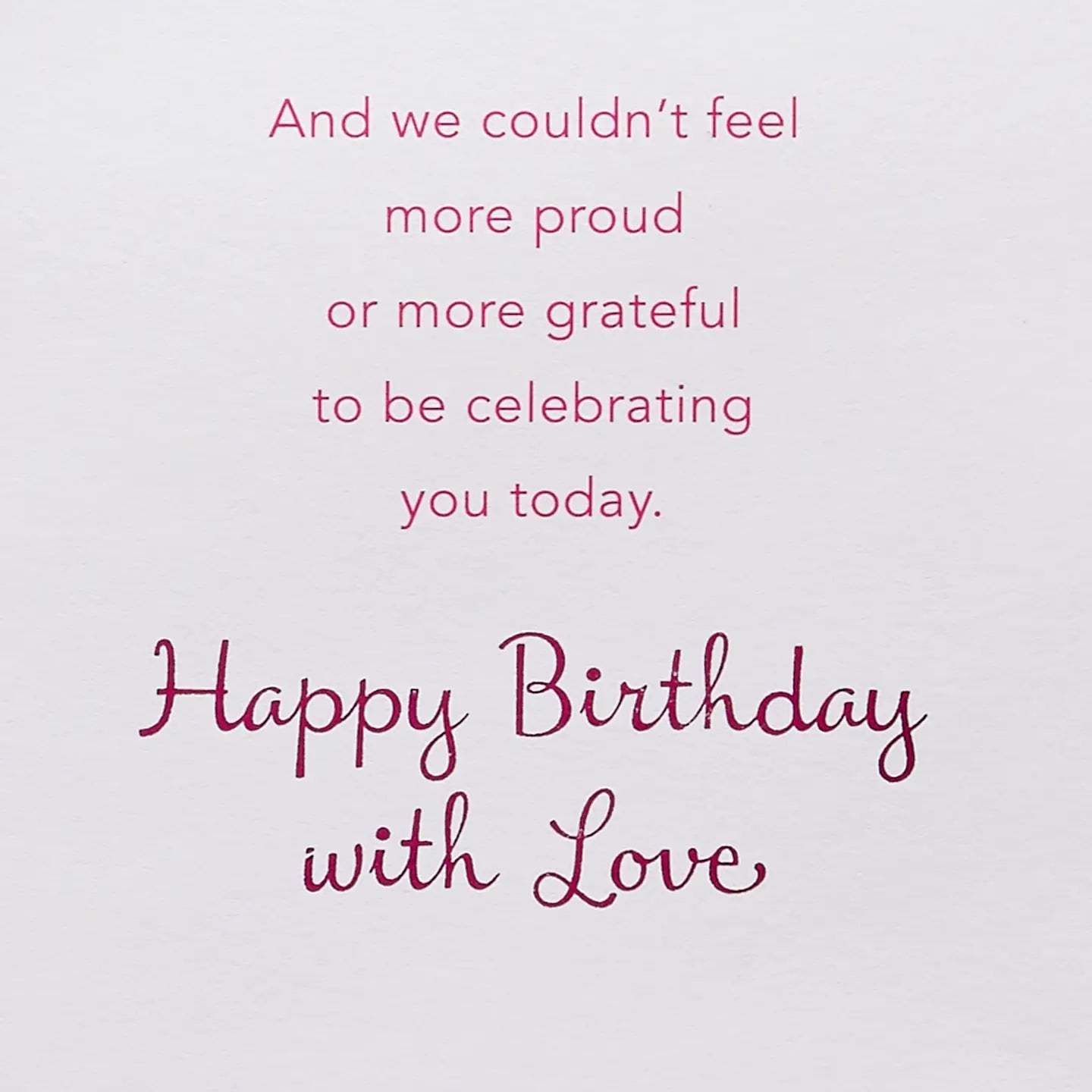 Daughter Birthday Card