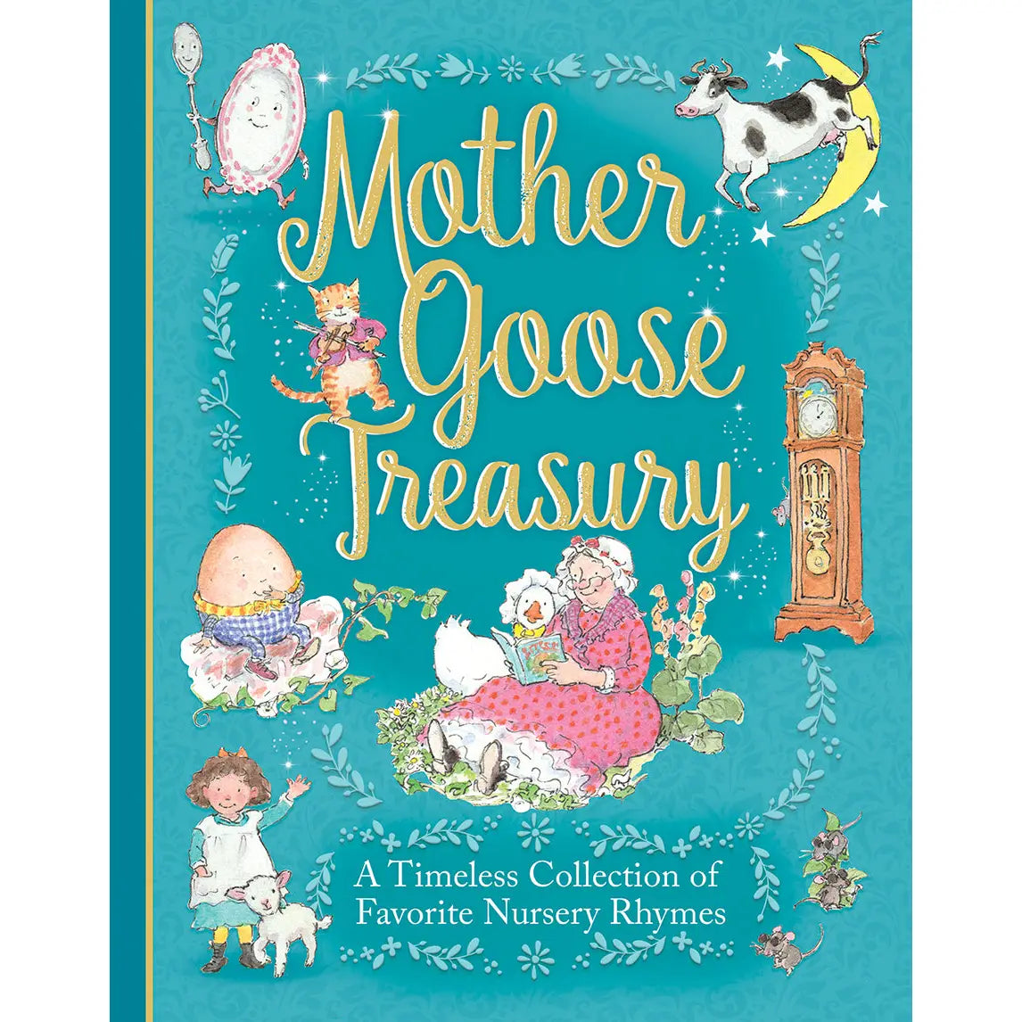 Mother Goose Treasury Nursery Rhyme Book