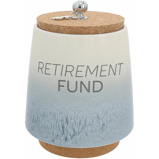 Retirement - 6.5" Ceramic Savings Bank