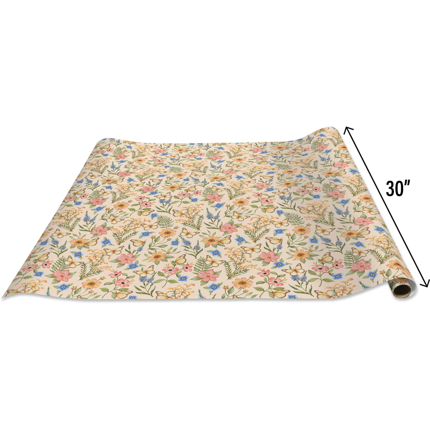 Butterfly Floral - Gift Wrap Rolls