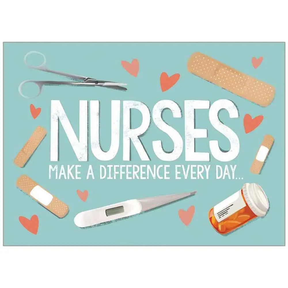 Nurses Make A Difference - Thank You Nurse Card