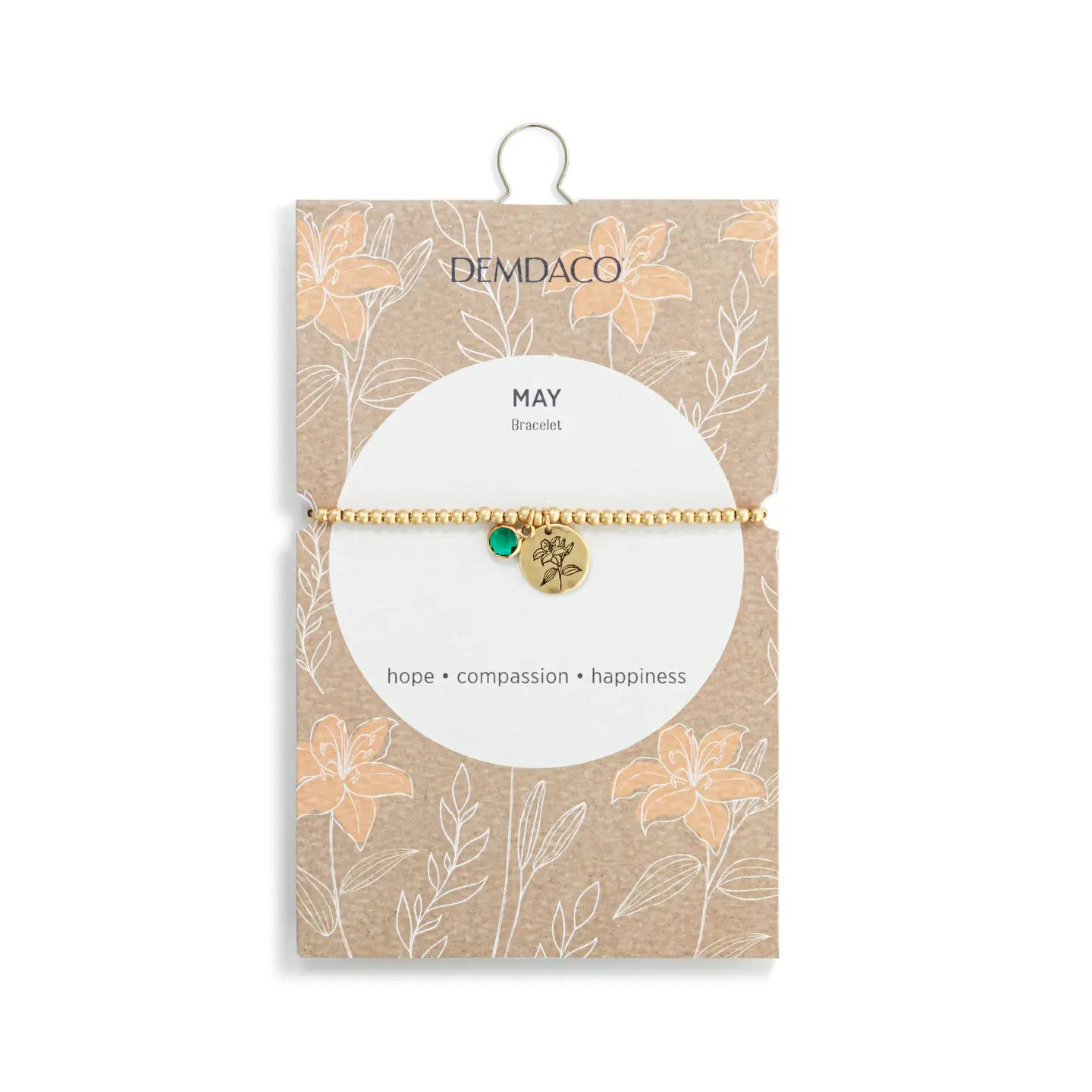 Birthstone Charm Bracelet