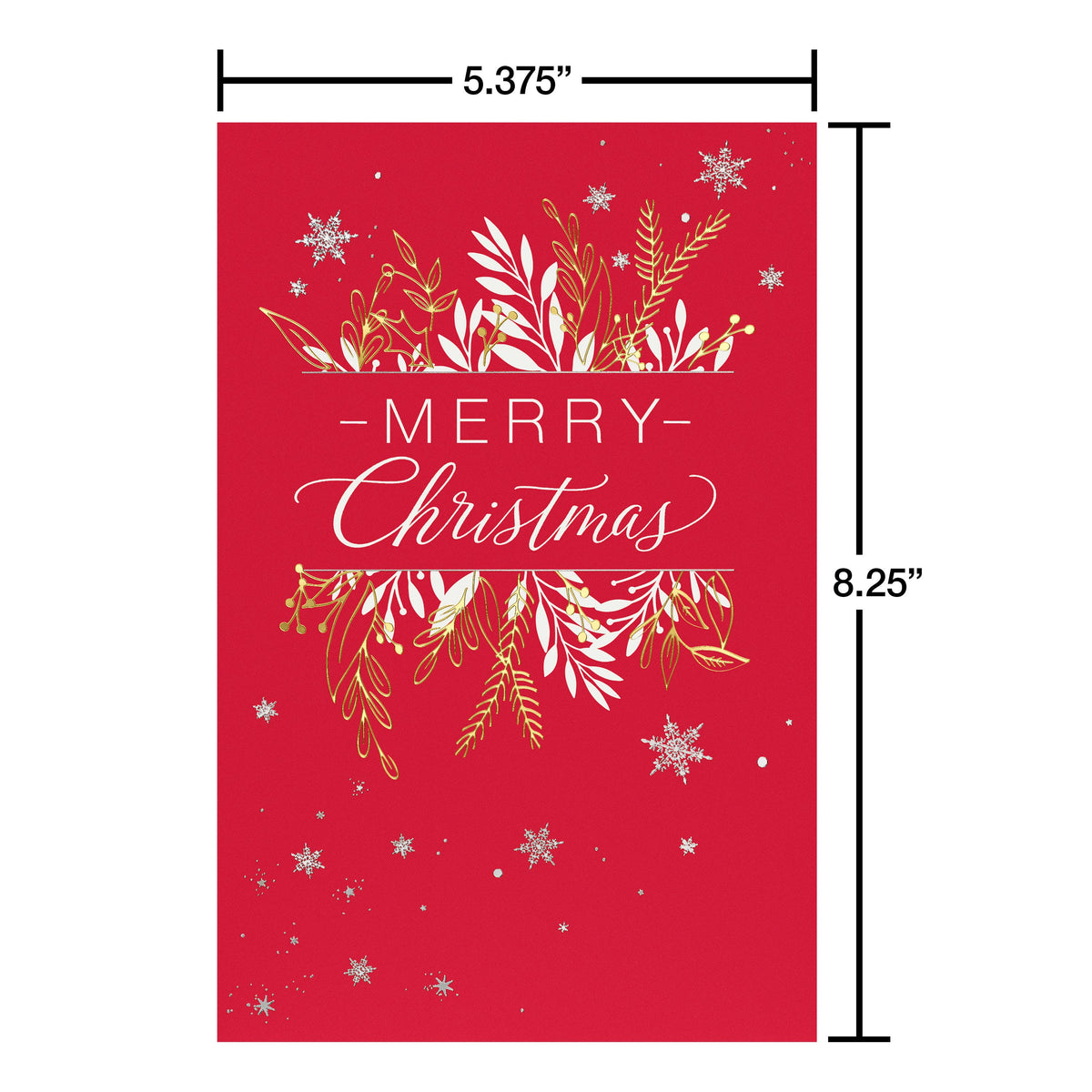 From the Heart Merry Christmas Greeting Card