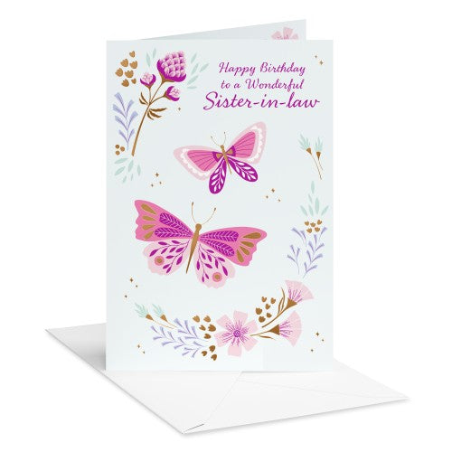 Sister-in-Law Birthday Card