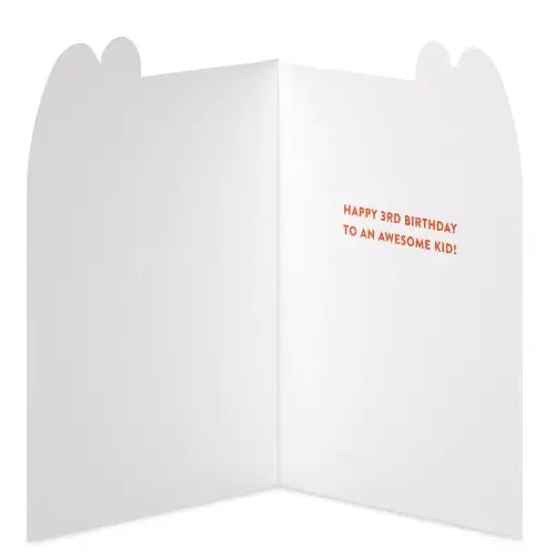 3rd Birthday Card