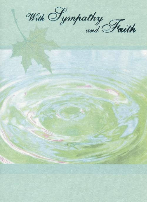 Religious Sympathy Card