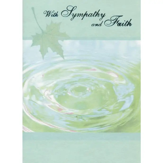 Religious Sympathy Card