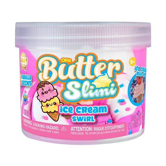 Butter Slimi Ice Cream Swirl Slime