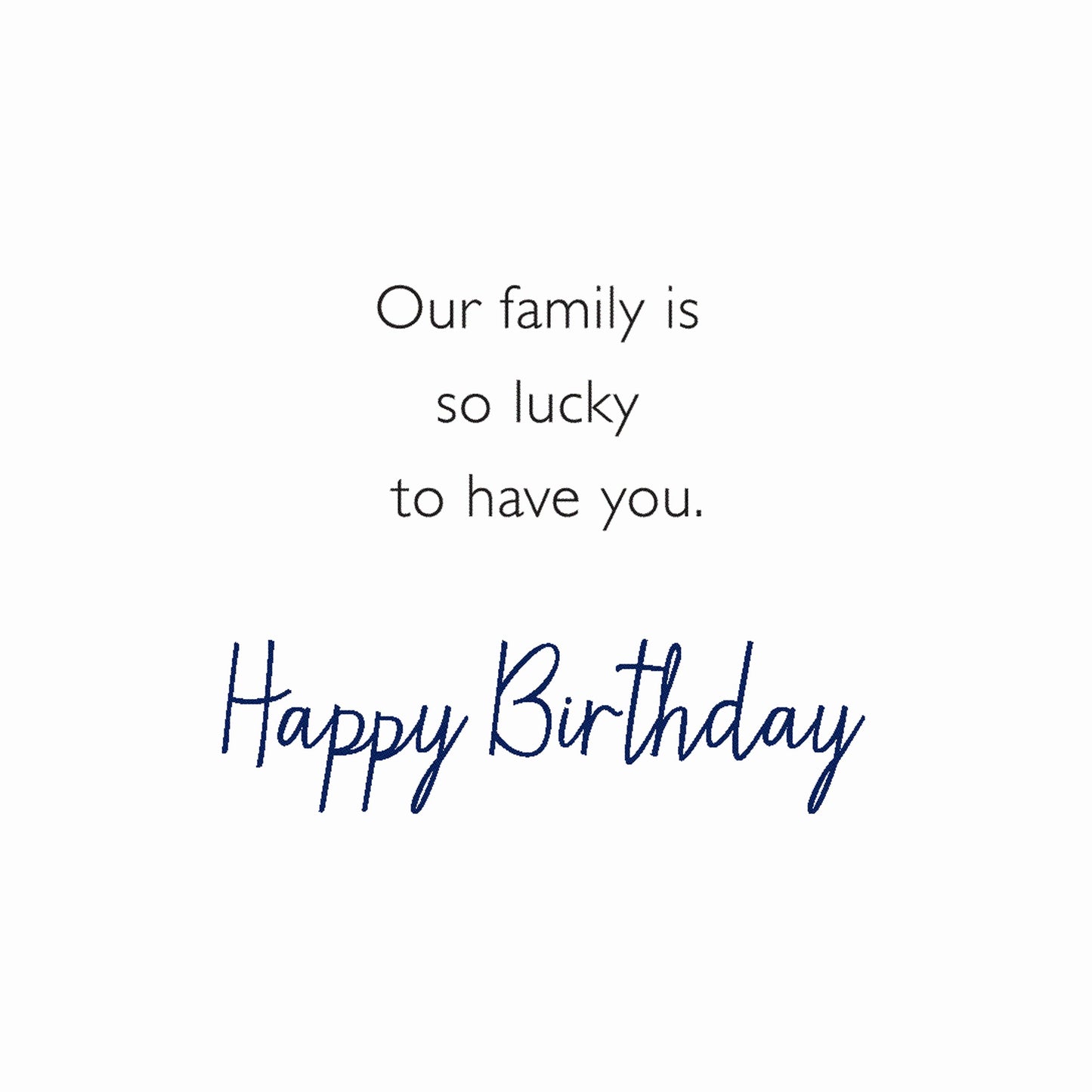 Birthday Card for Son-in-Law (Lucky)