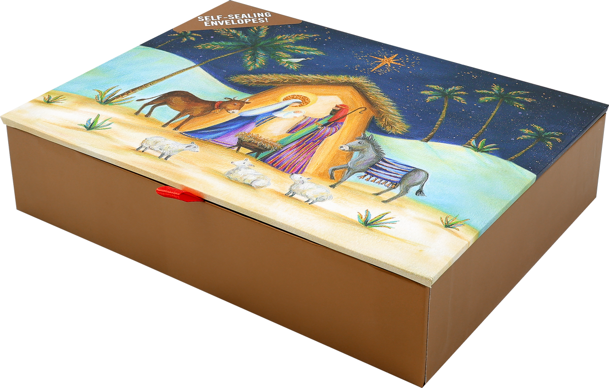 Holy Night Deluxe Boxed Holiday Cards
