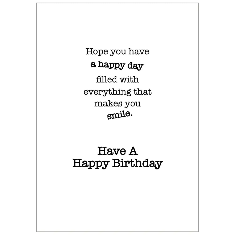 Red Birthday Wishes - Birthday Value Card