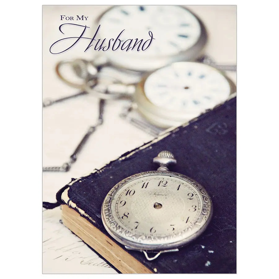 Antique Class - Birthday Husband Card