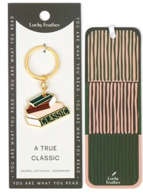 Book Lover Keychain