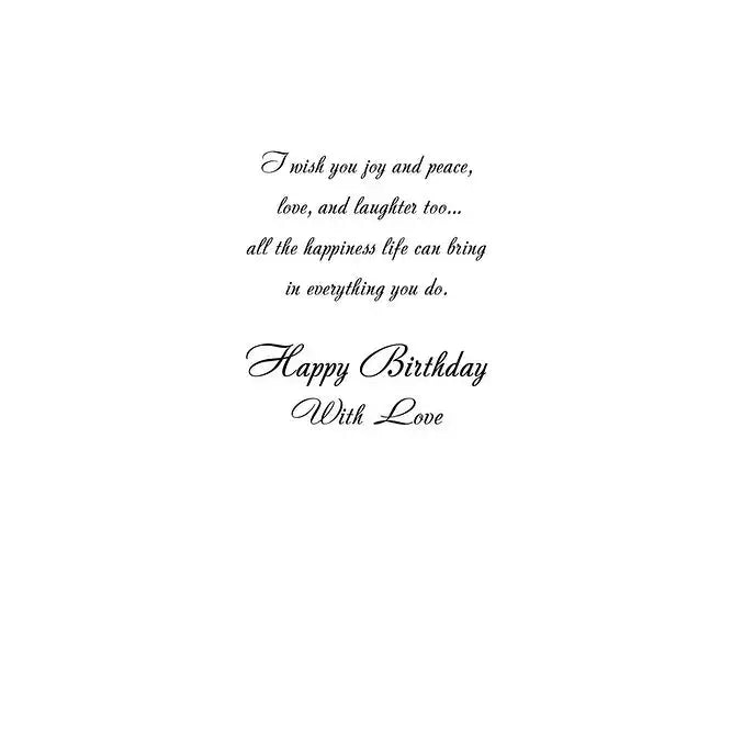 Granddaughter Birthday Card