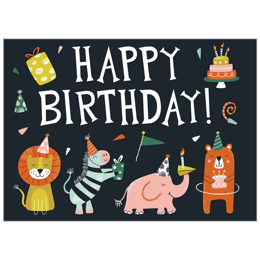 Party Animals - Birthday Card