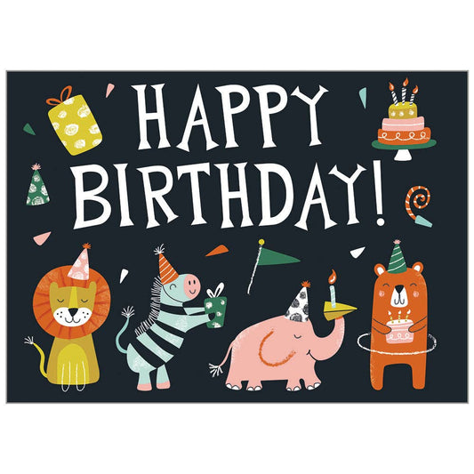 Party Animals - Birthday Card