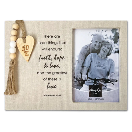 Fabric 50th Anniversary Frame
