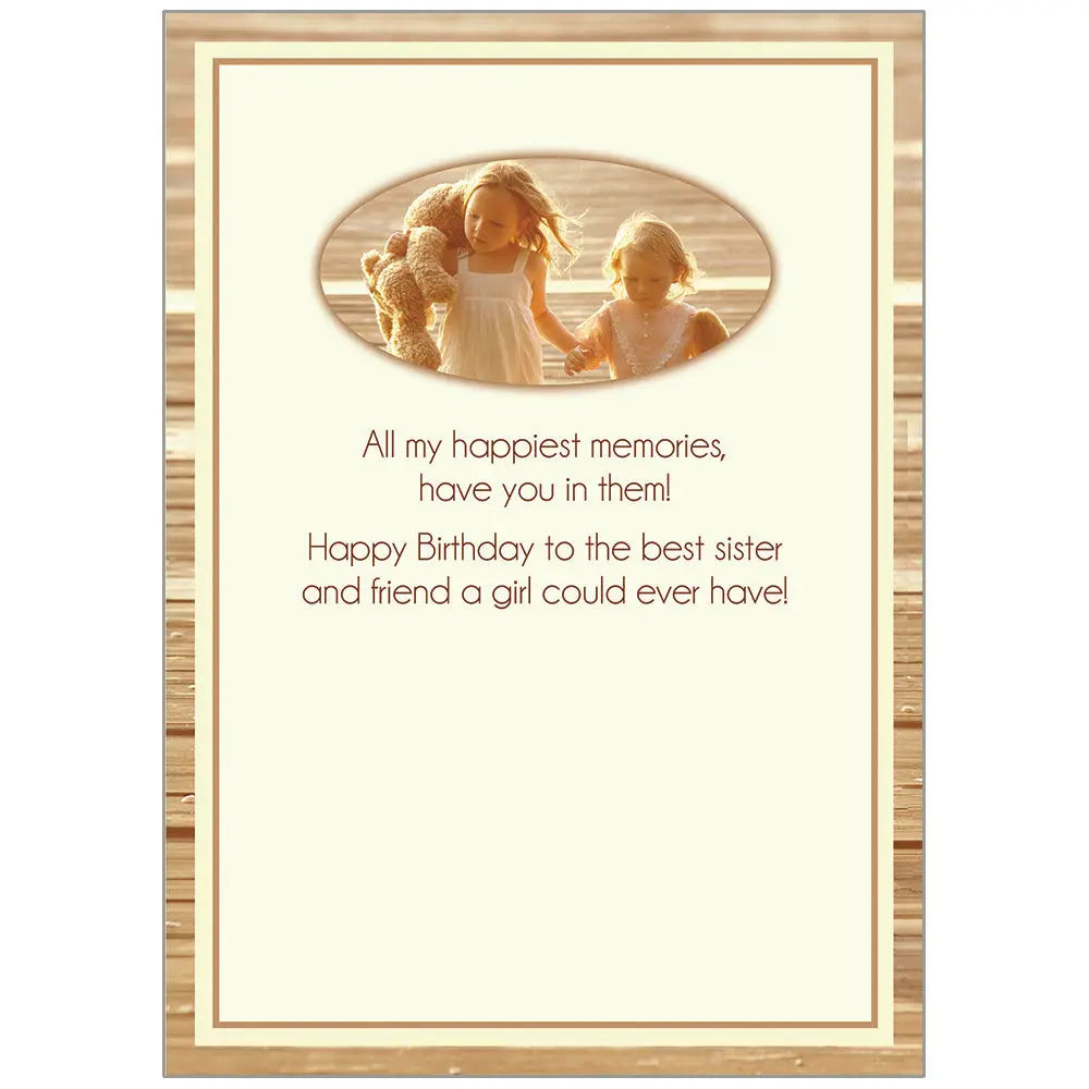 Sisters & Bears - Birthday Sister Card