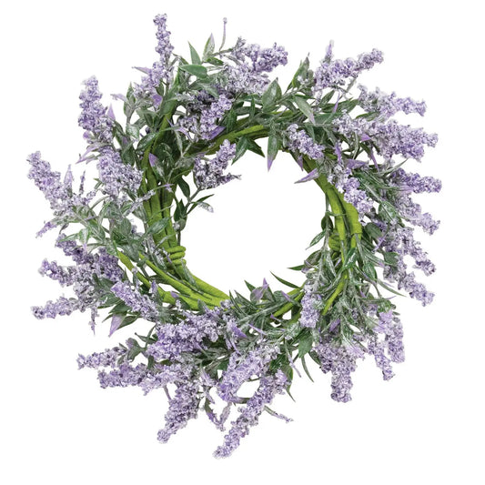 Lavender Blossoms Candle Ring - 3.5"