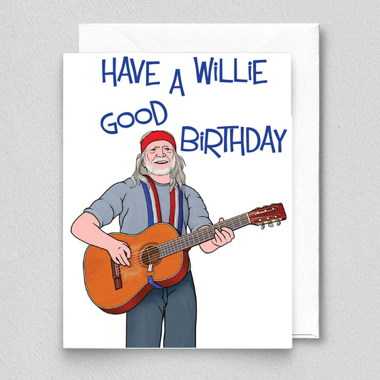 Willie Birthday Card (Willie Nelson)