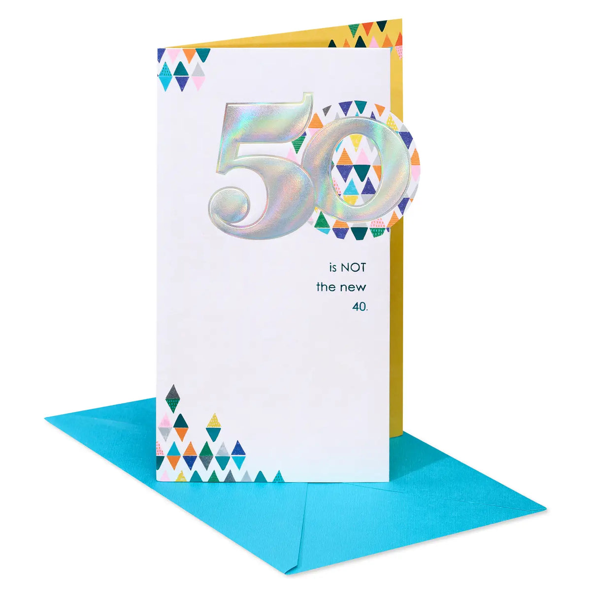50th Milestone Birthday Card