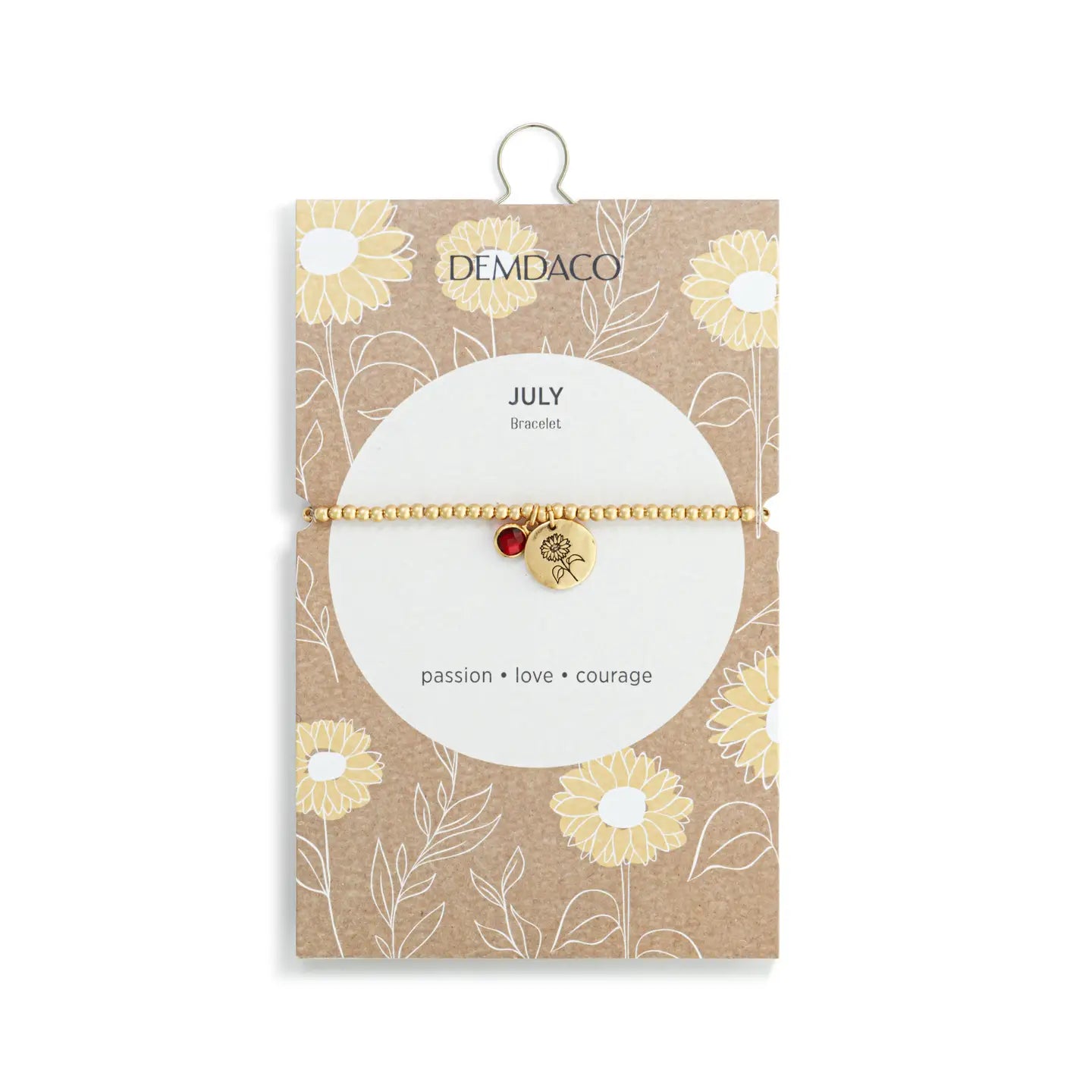 Birthstone Charm Bracelet