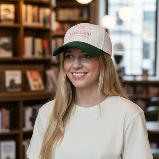 Classic Canvas Hat–the Book Club