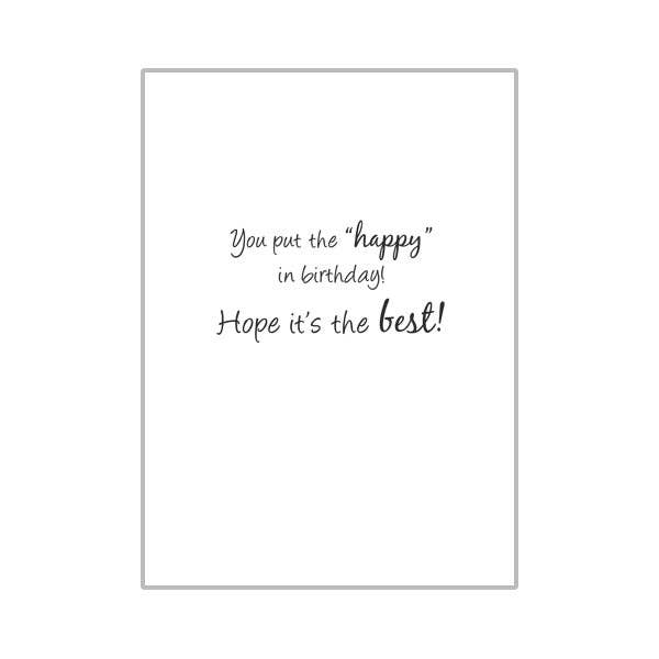 Nature Party - Birthday Card