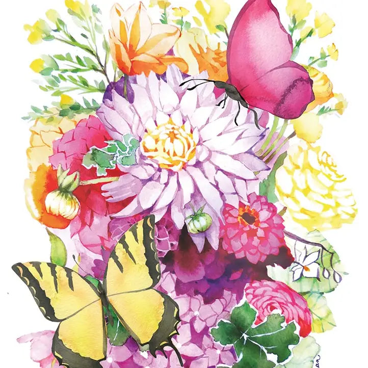 Flower Garden - Faith Birthday Value Card