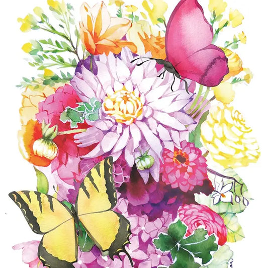 Flower Garden - Faith Birthday Value Card