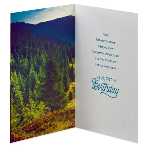 Uncle Birthday Card